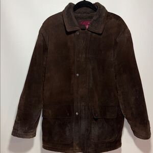 Merona Chocolate Brown Suede Jacket